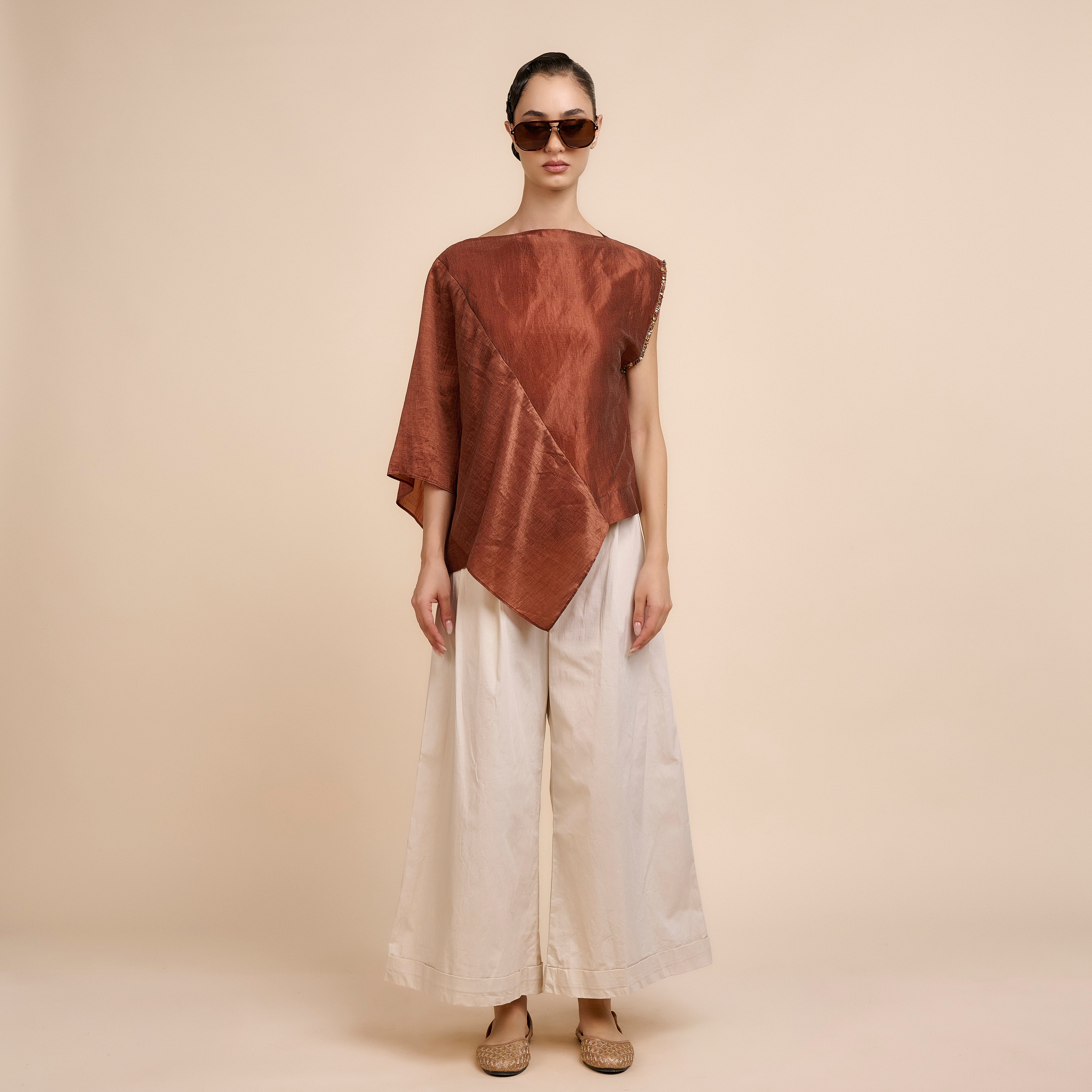 Terracotta Red Flap Top | Nau