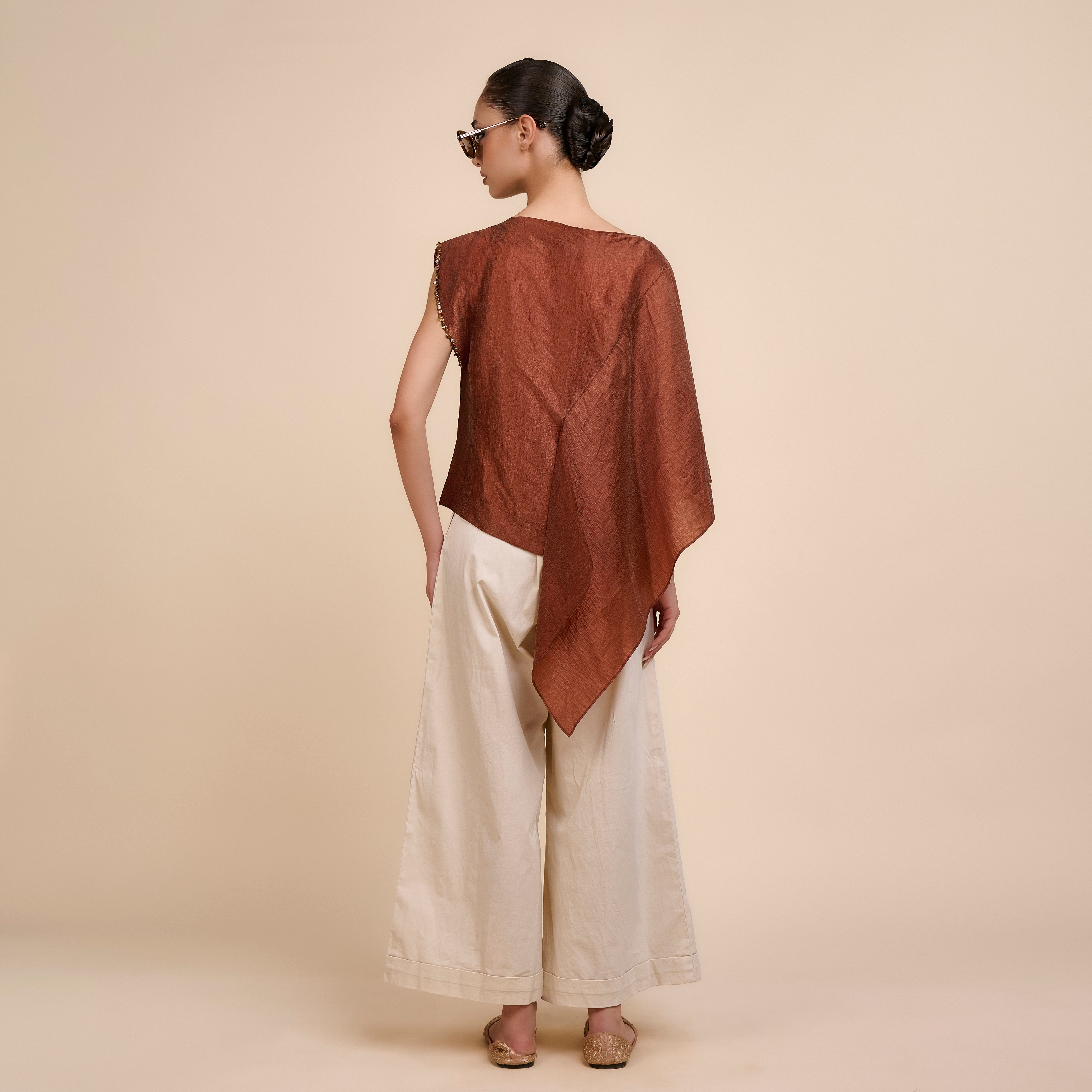 Terracotta Red Flap Top | Nau