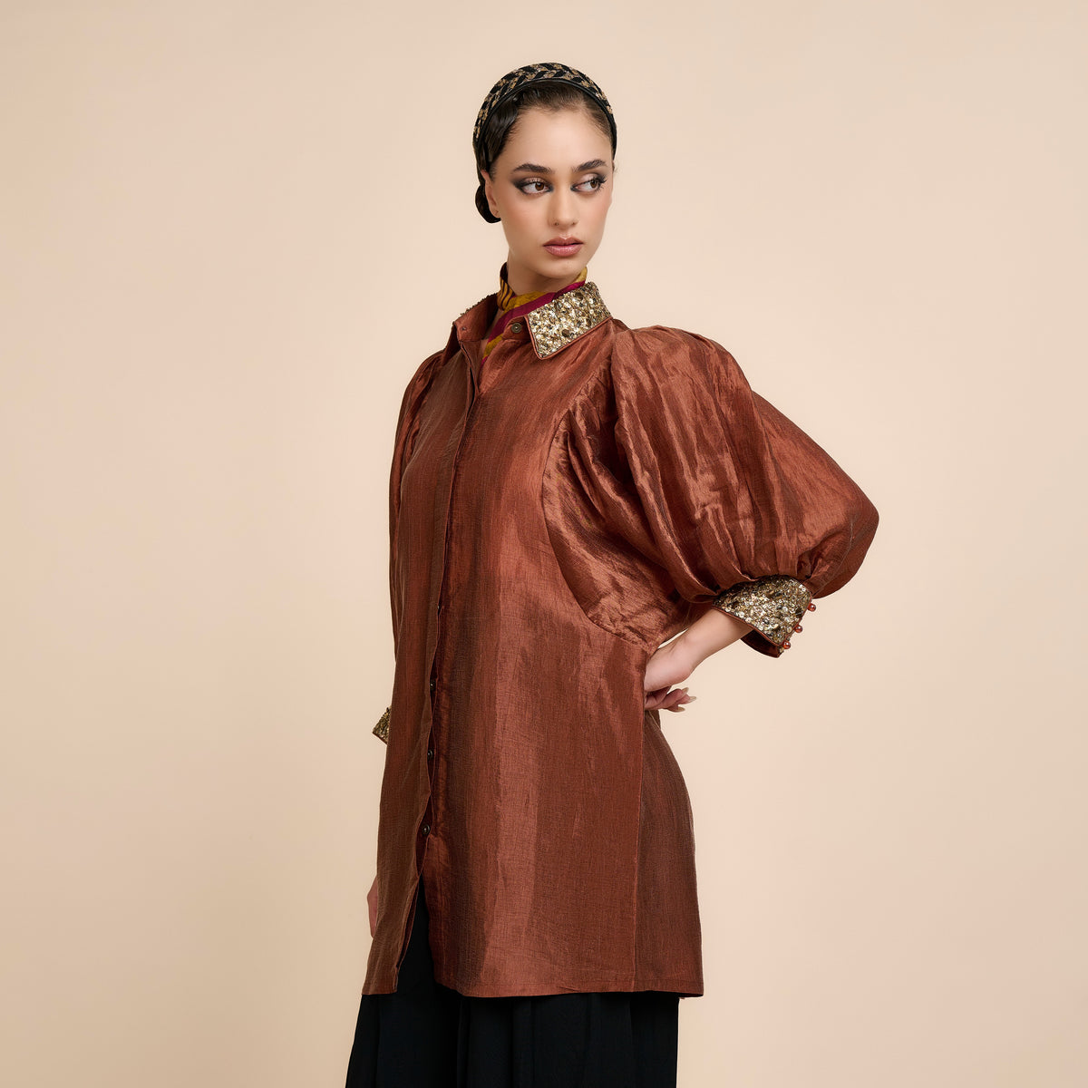 RUST RED TUNIC | FESTIVE EDIT