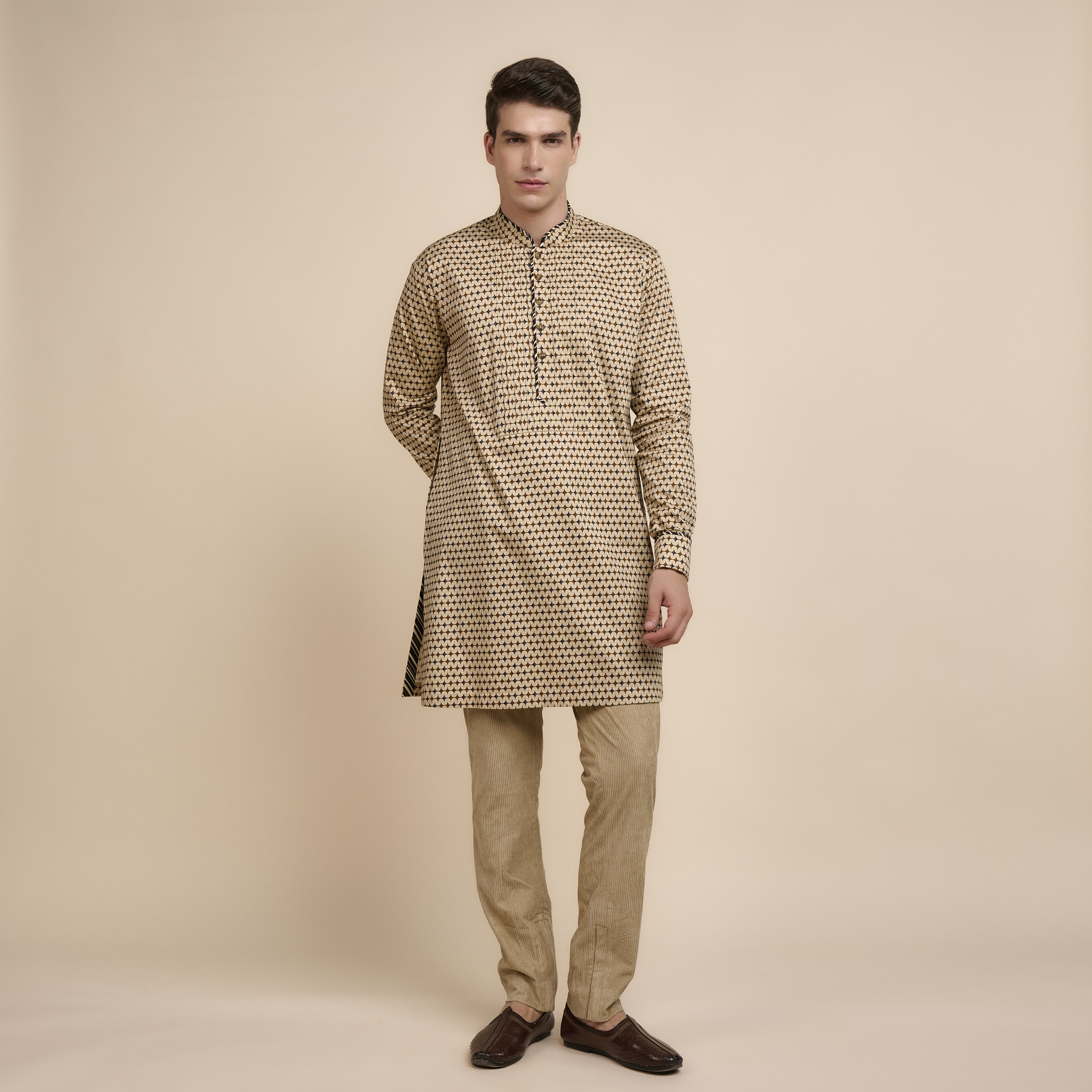 Multicoloured Printed Kurta | Nau