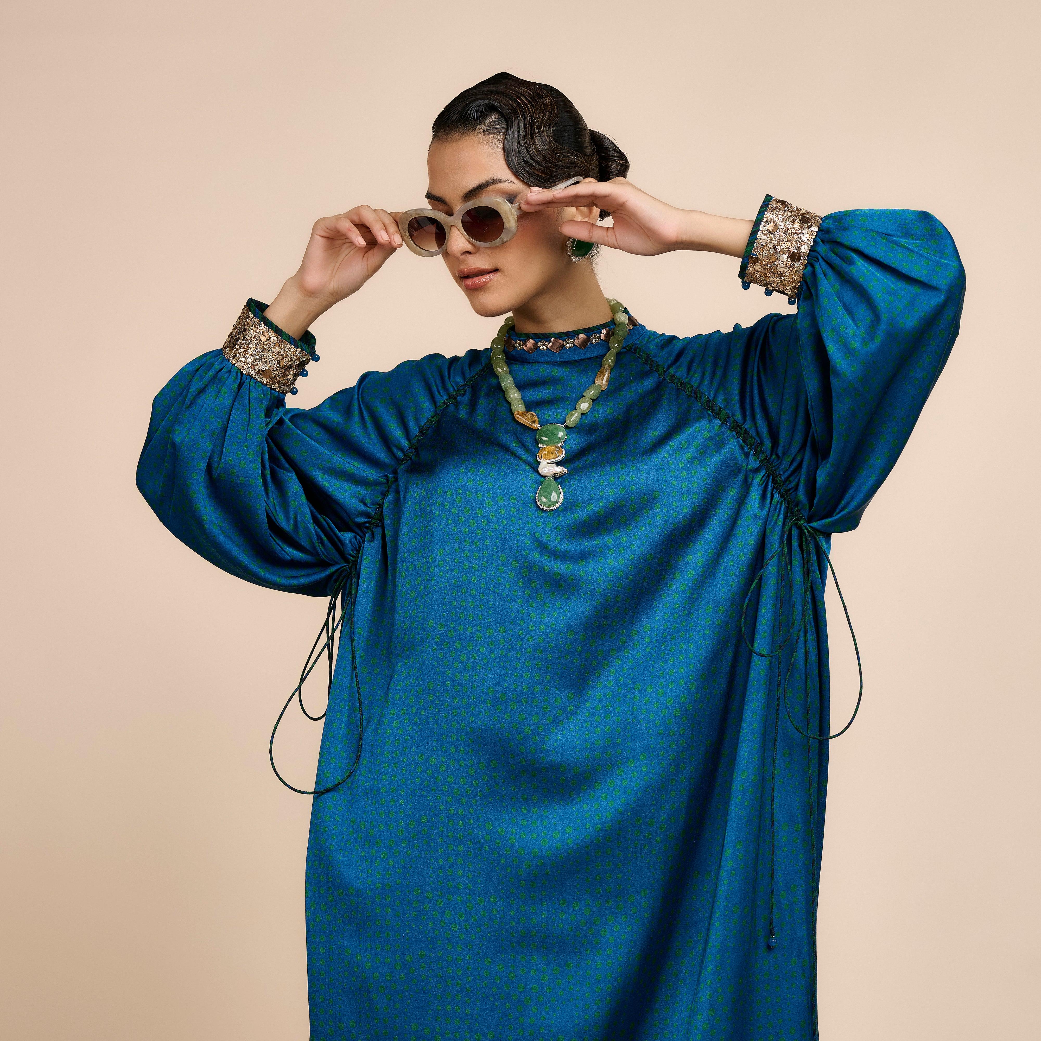 Cobalt Blue Kaftan | Nau