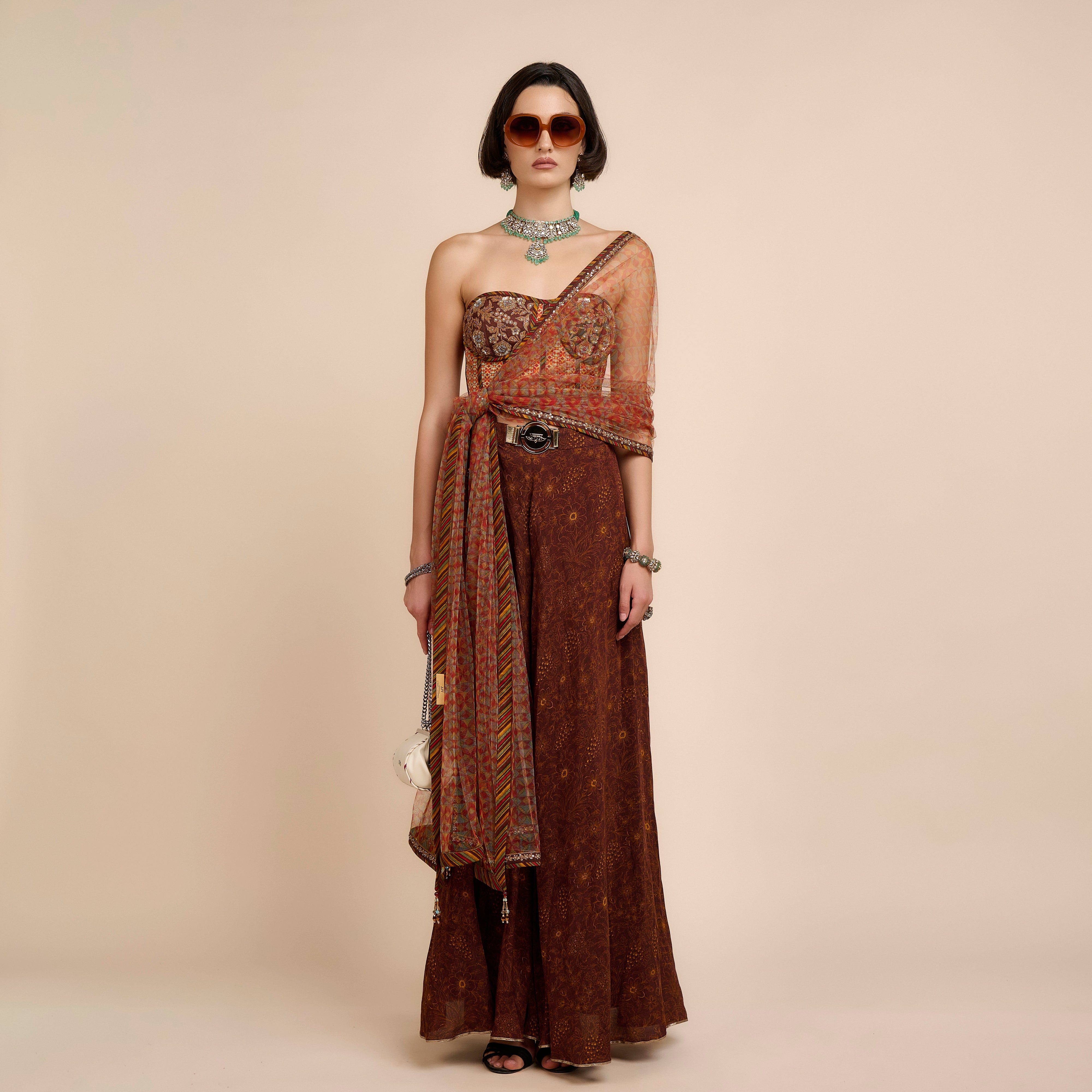 Rust Orange Stole | Nau