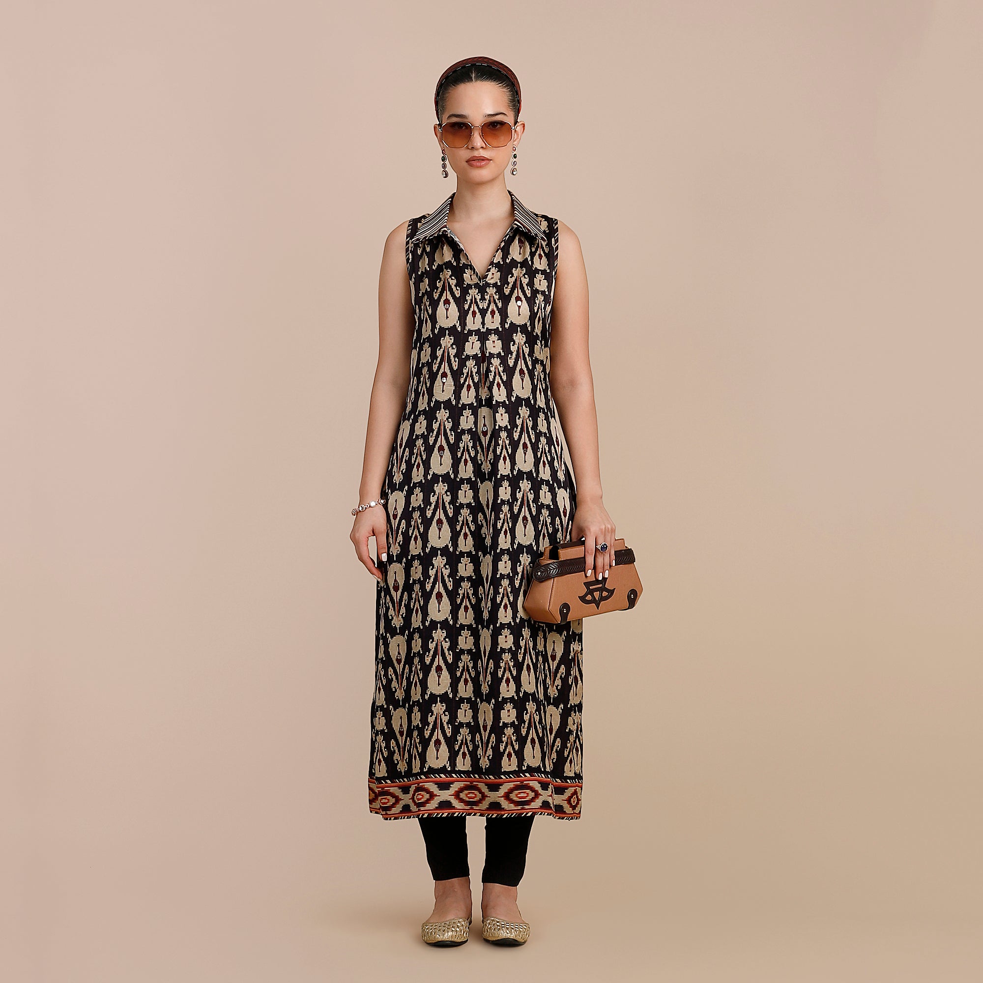 Midnight Blue - Ivory Tunic | SATT