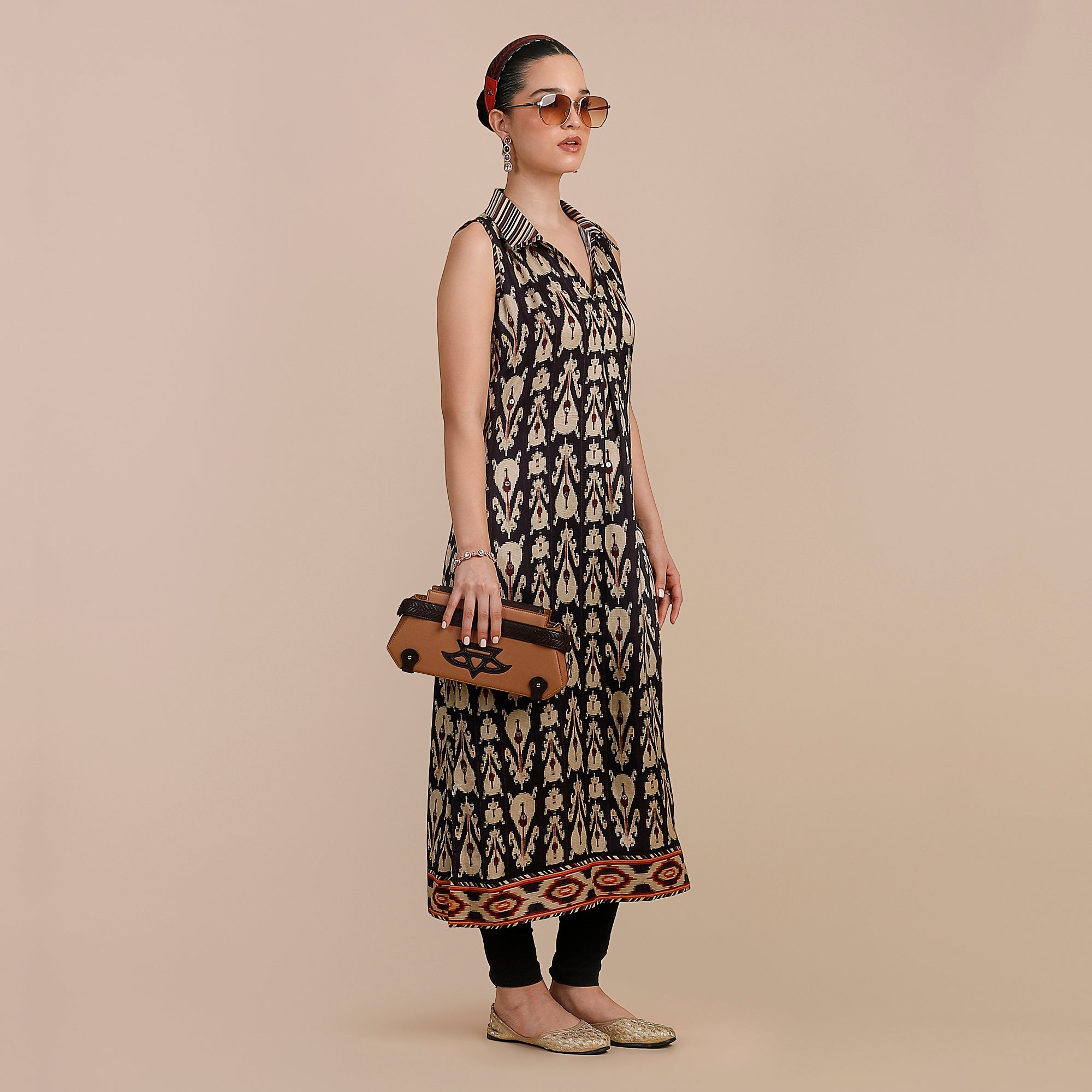 Midnight Blue - Ivory Tunic | SATT