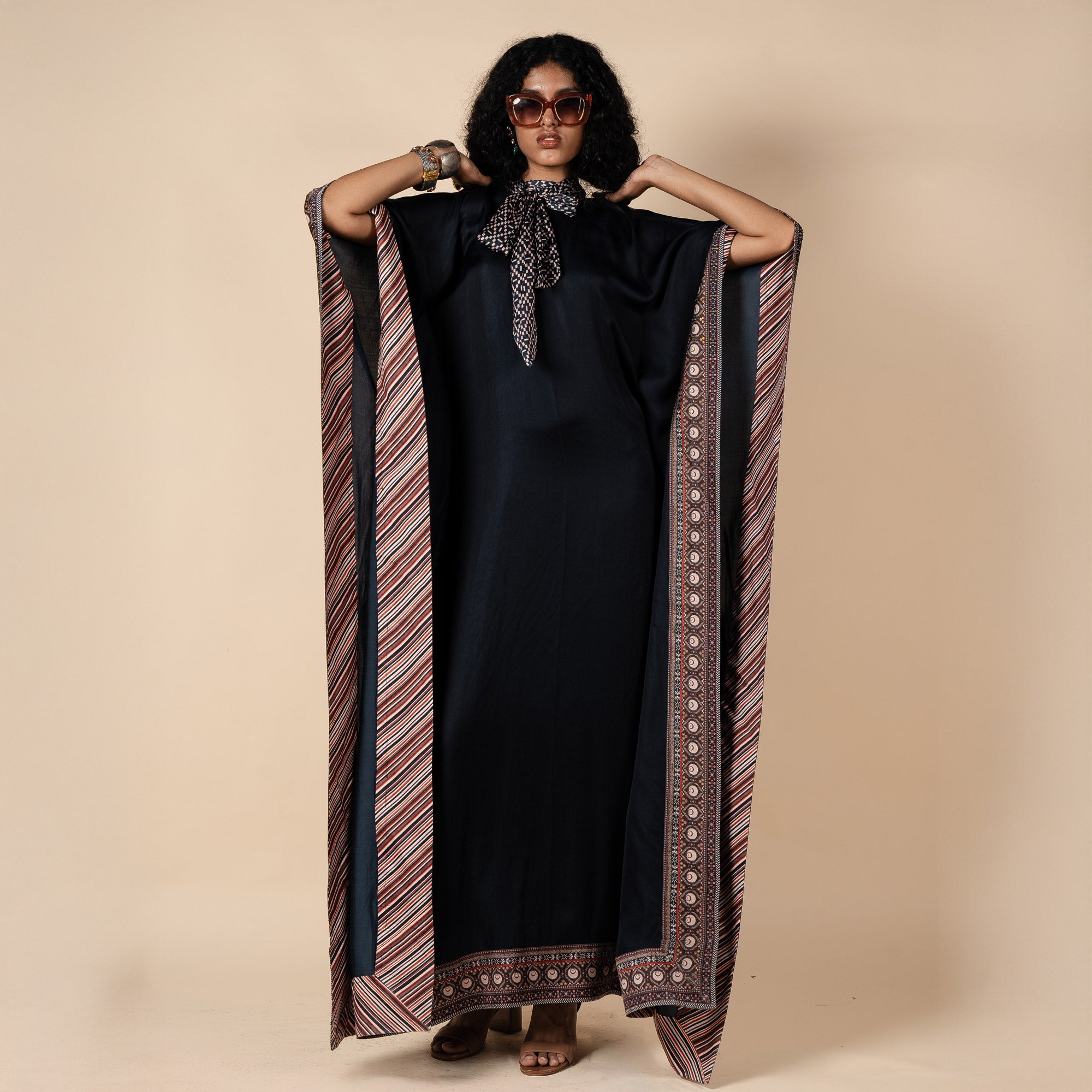 Midnight Blue Kaftan | PANJ