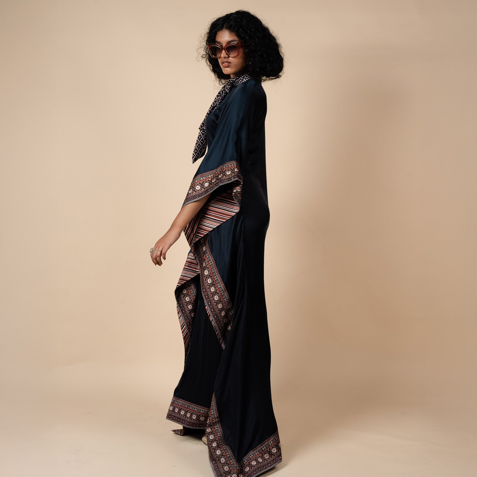 Midnight Blue Kaftan | PANJ
