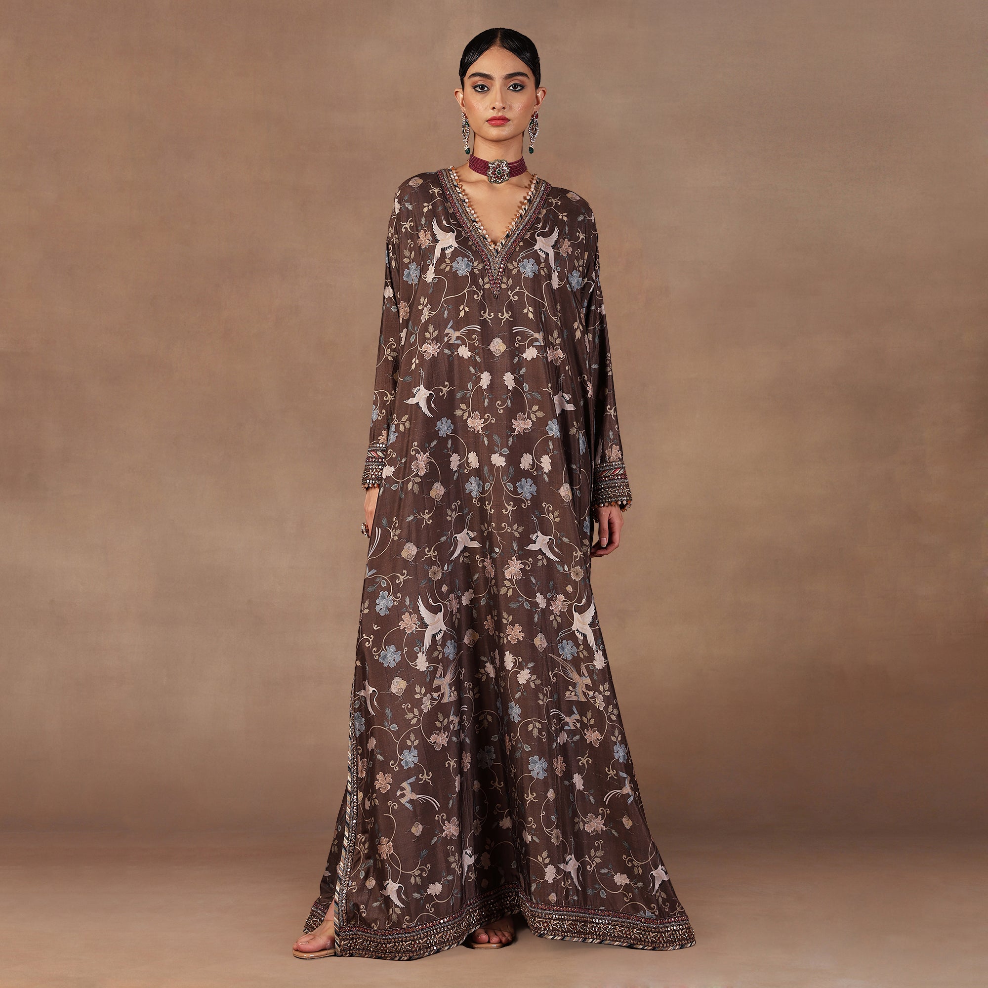 Mocha Brown Kaftan | EAST
