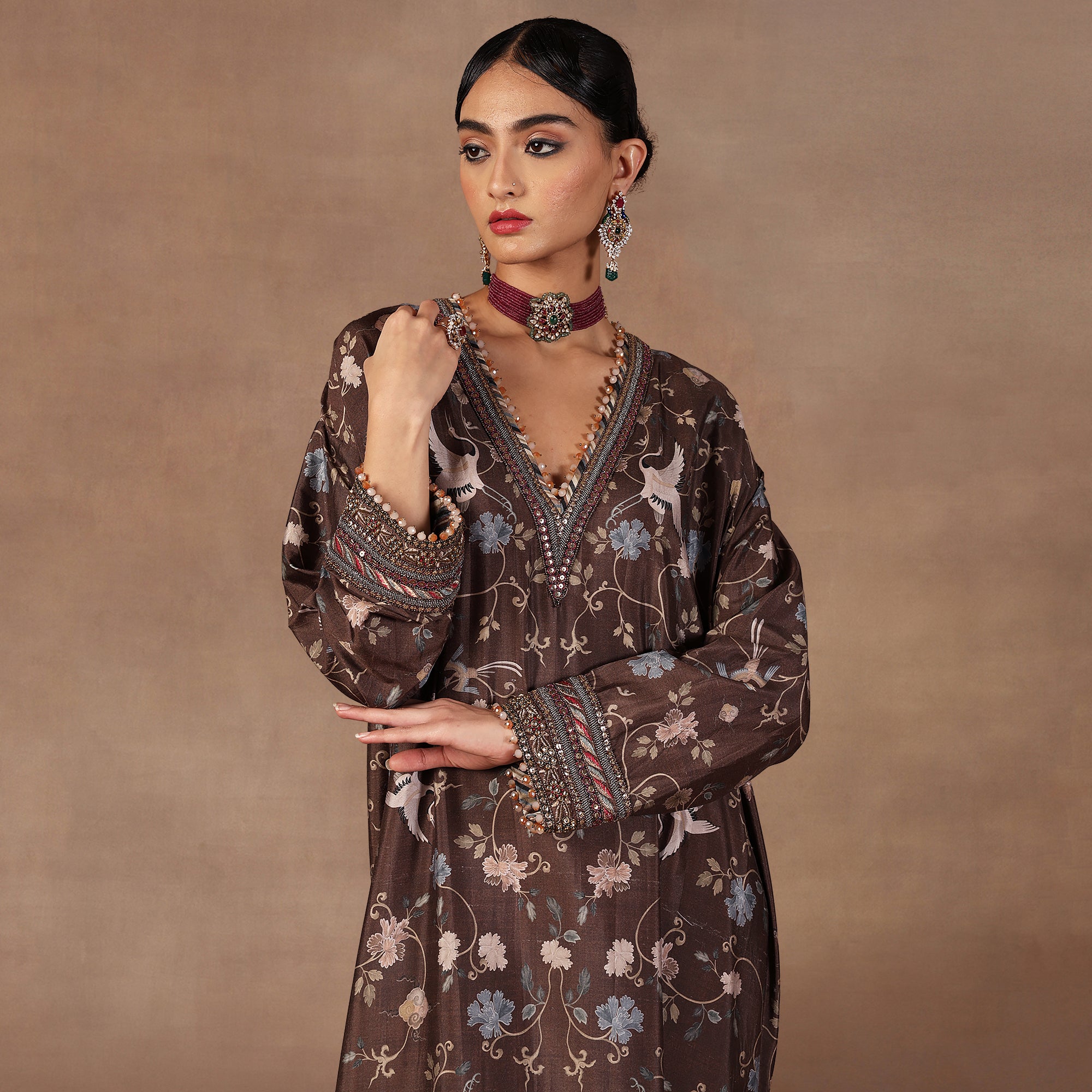 Mocha Brown Kaftan | EAST