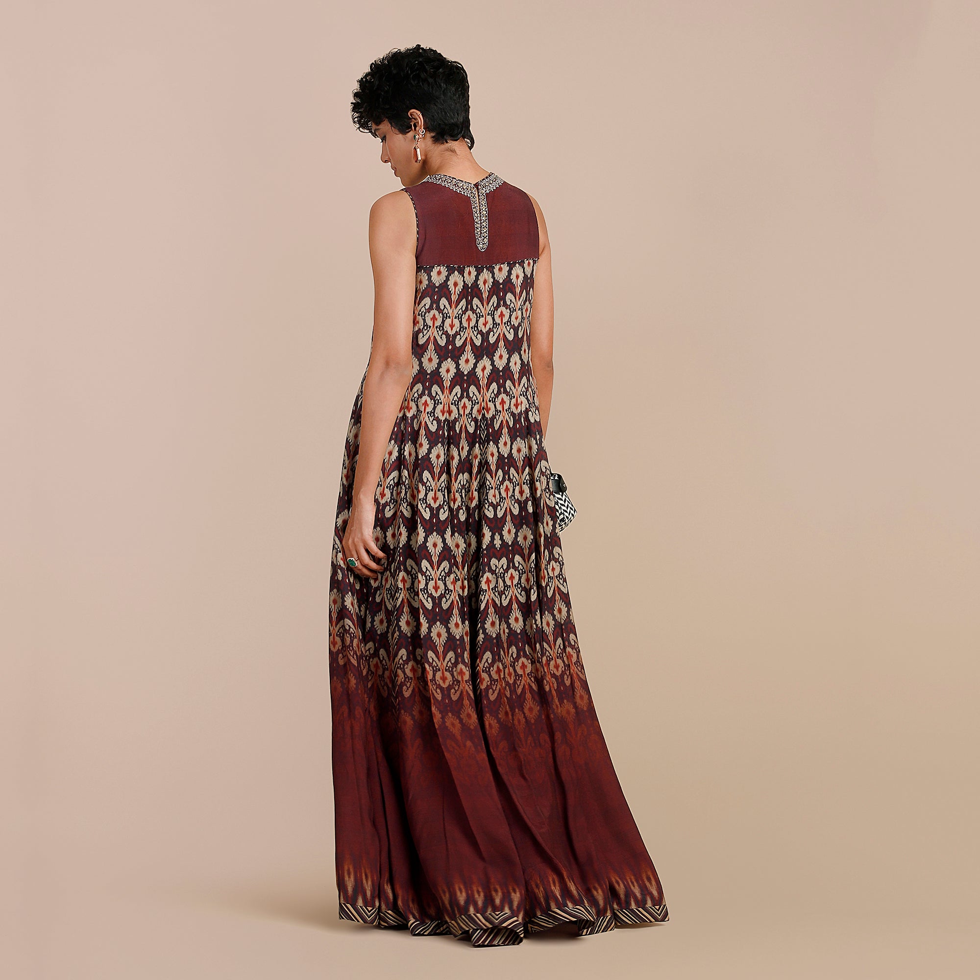 Mulbery Purple Anarkali | SATT