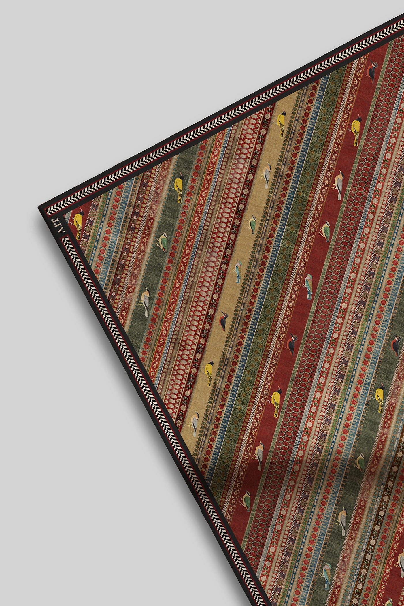 Multi-Hued Printed Pocket Square