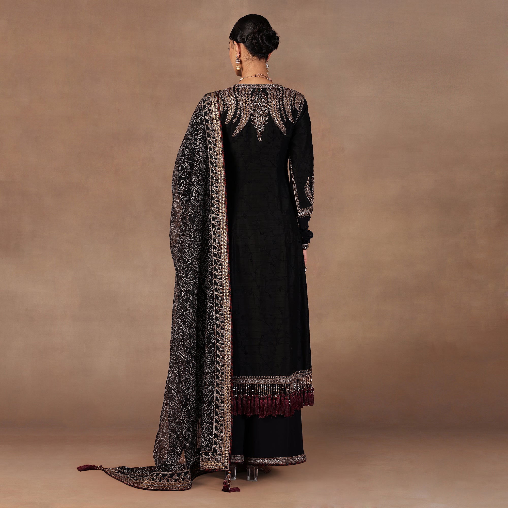 Noir Black Tunic Set | EAST
