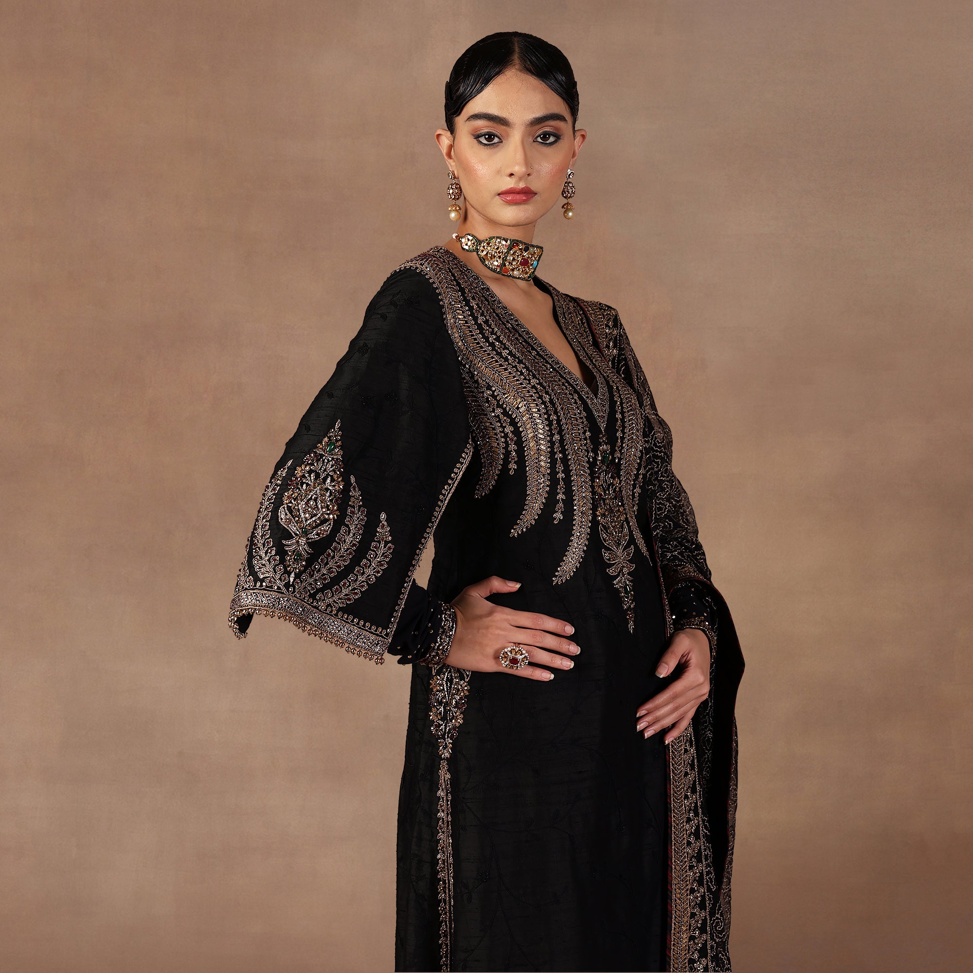 Noir Black Tunic Set | EAST