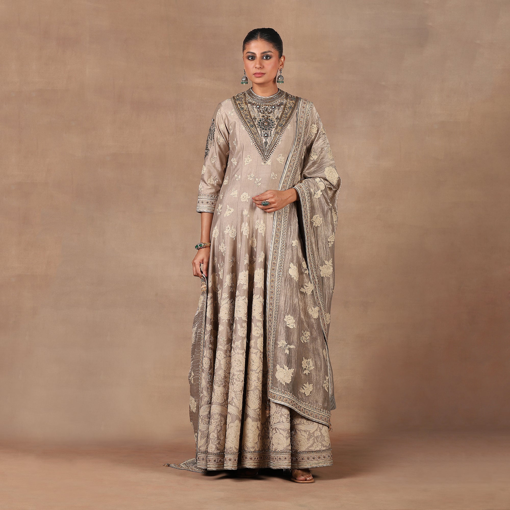 Nugrey Anarkali Set | MURAQQA
