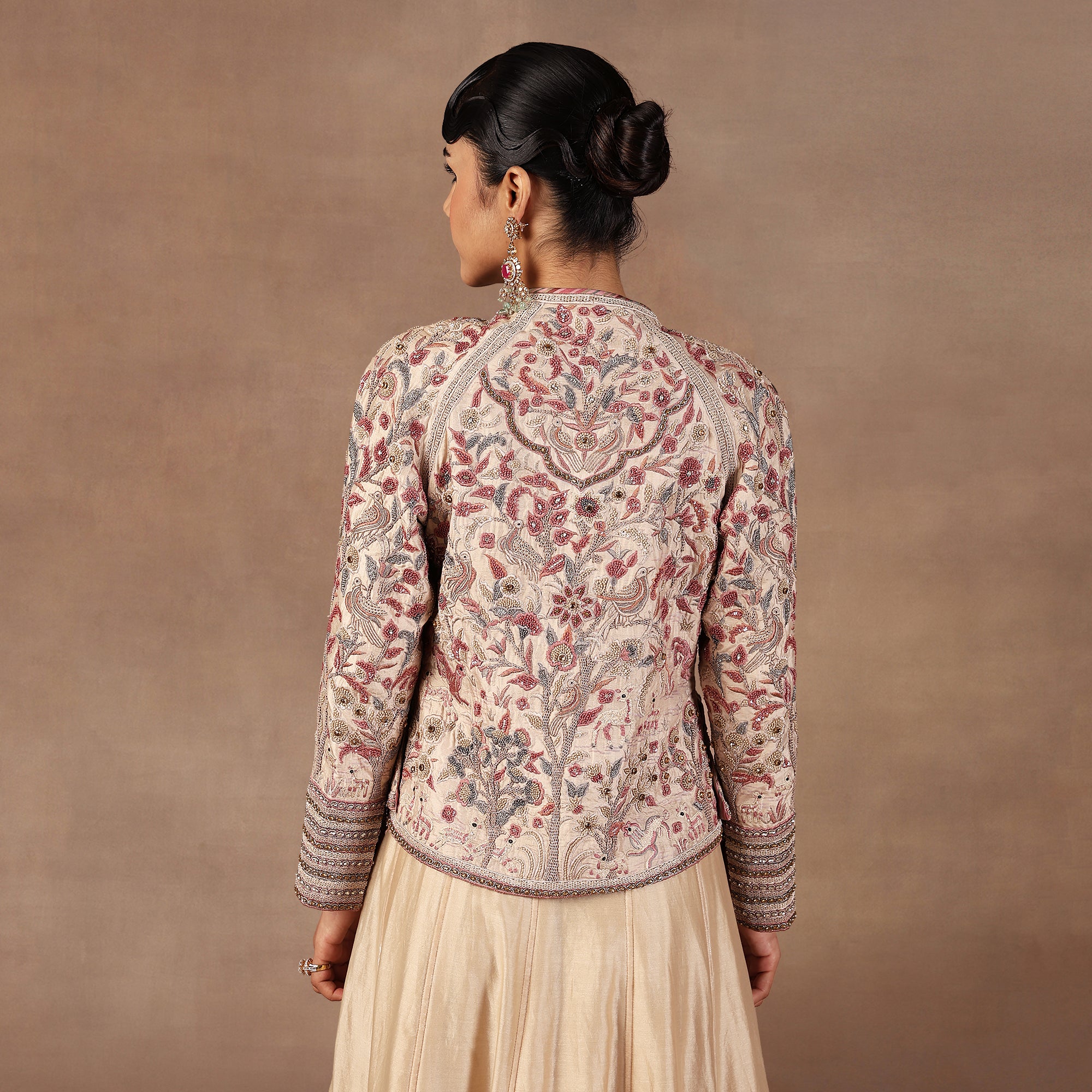 Pink - Ivory Alika Jacket | EAST