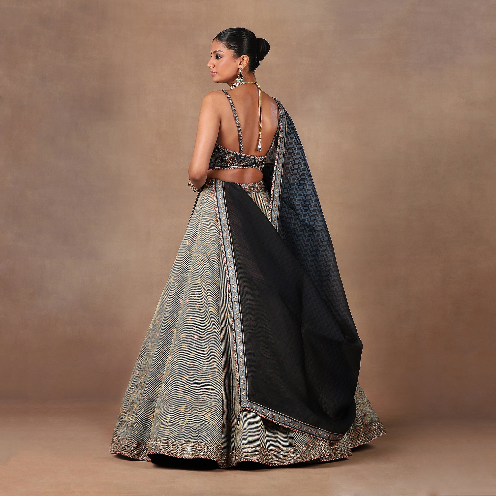 Powder Blue Skirt Set | MURAQQA