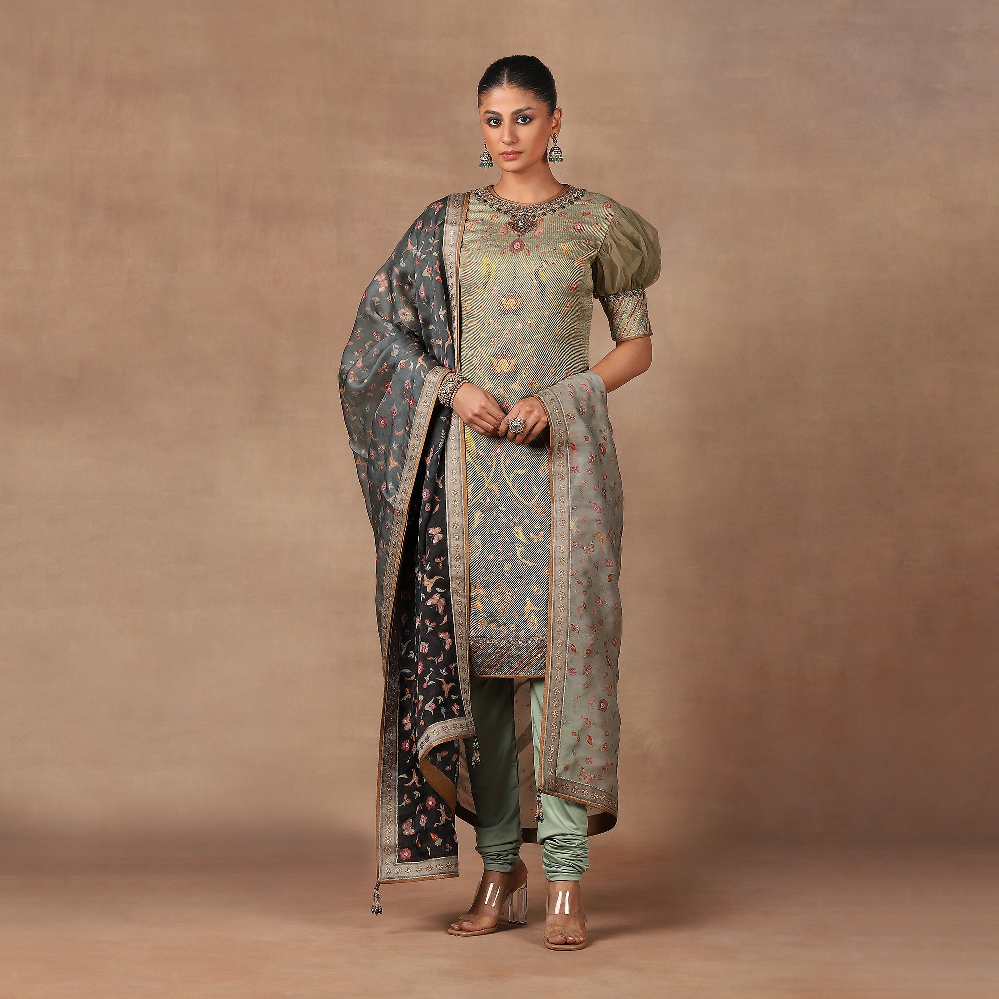 Powder Blue Tunic Set | MURAQQA