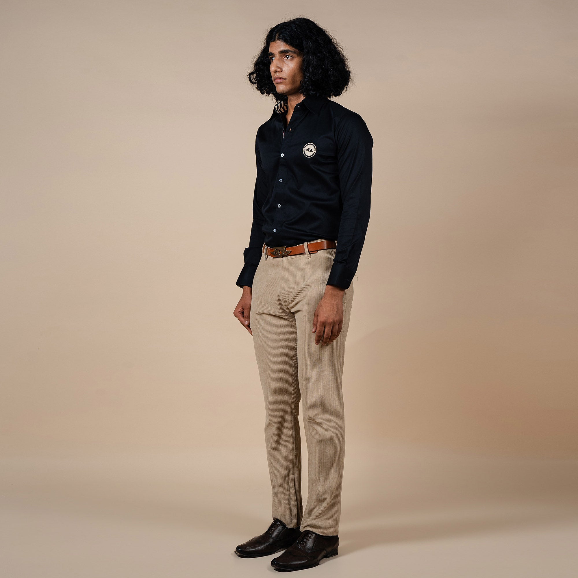 Rich Black Phoenix Shirt | PANJ