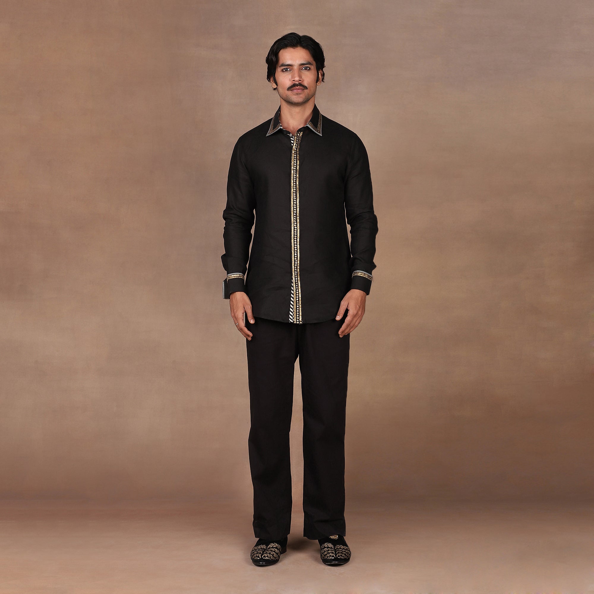 Rich Black Shirt | MURAQQA