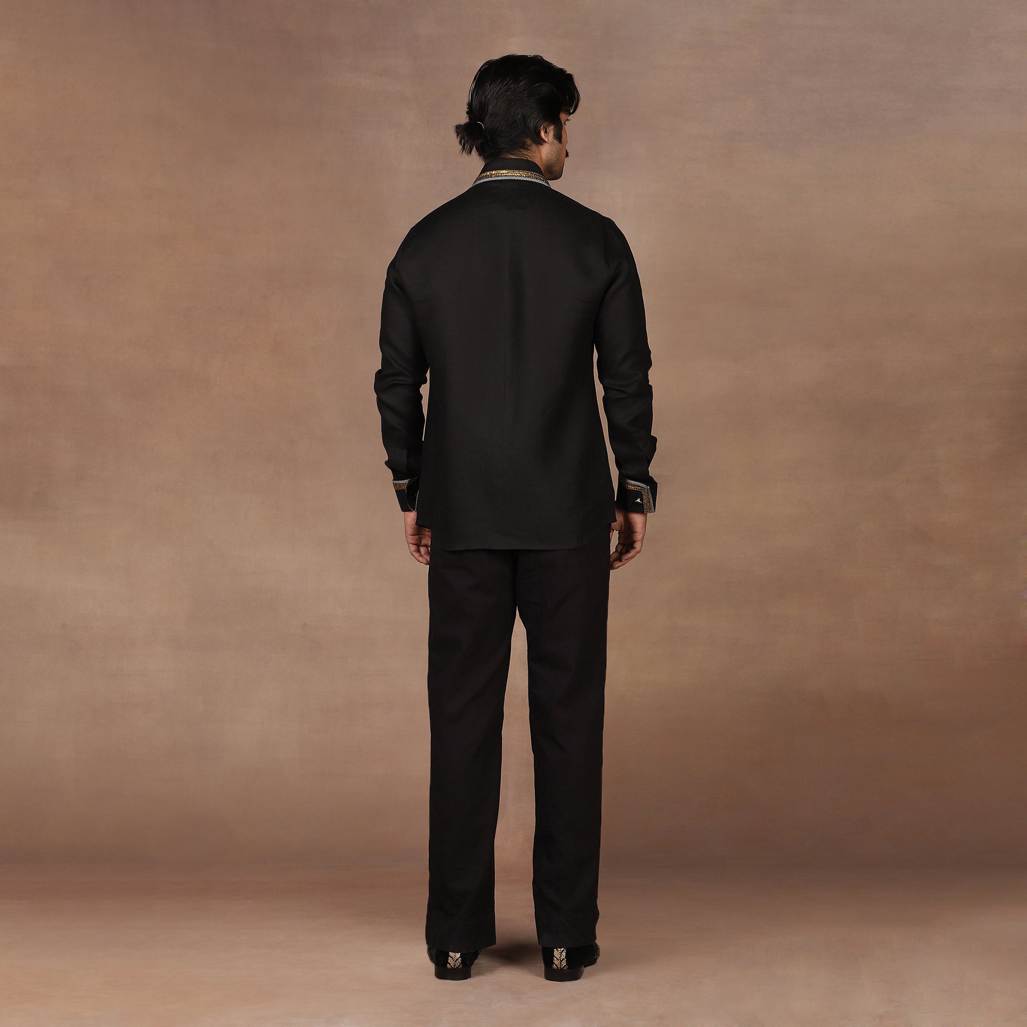 Rich Black Shirt | MURAQQA
