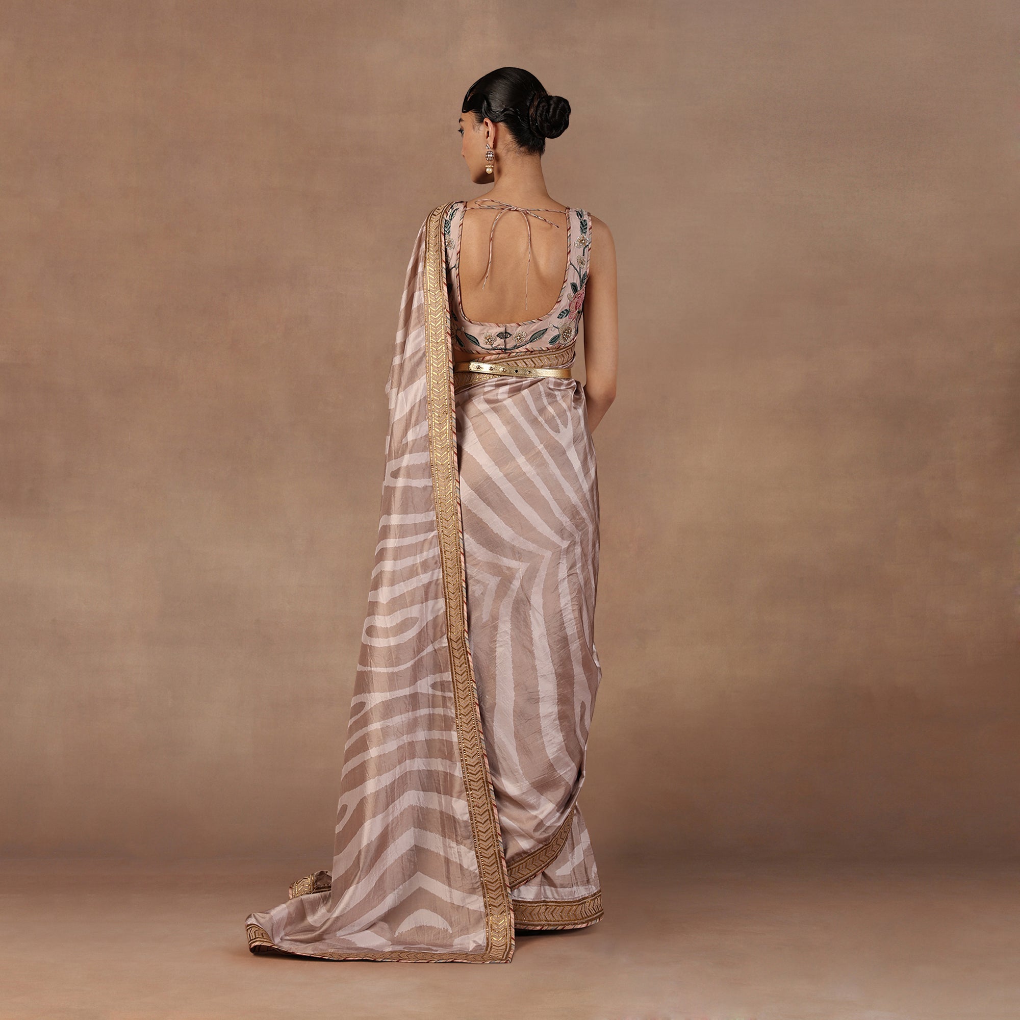 Soft Pink Saree Set | EAST