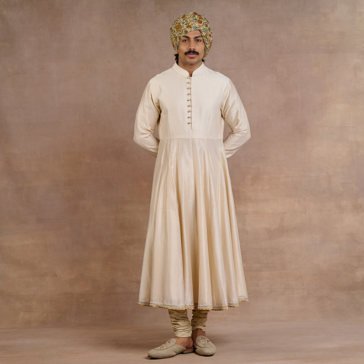 Pearl Ivory Sherwani Set | Siddi