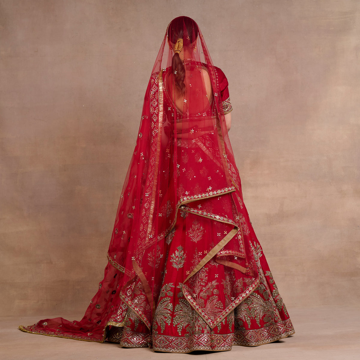 Royal Red Veil | Siddi