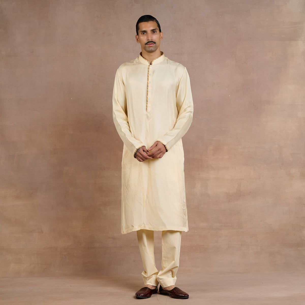 Pearl Ivory Sherwani Set | Siddi
