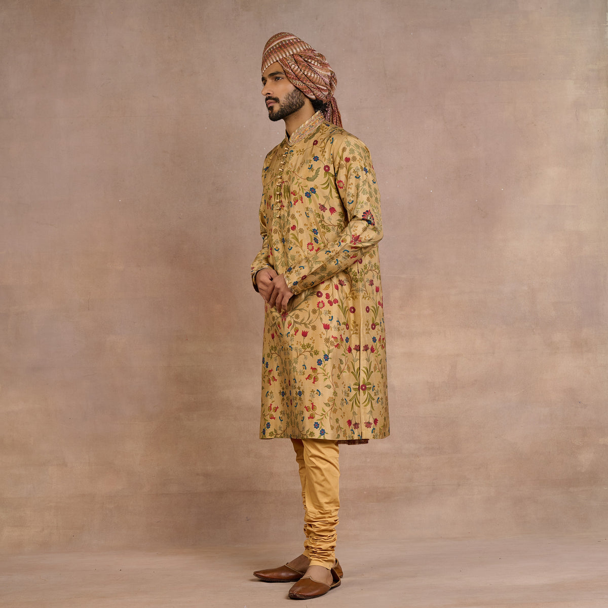 Warm Walnut Kurta Set | Siddi