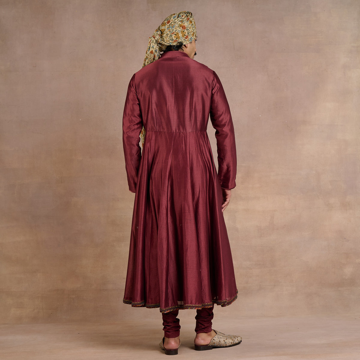 Burgundy Sherwani Set | Siddi