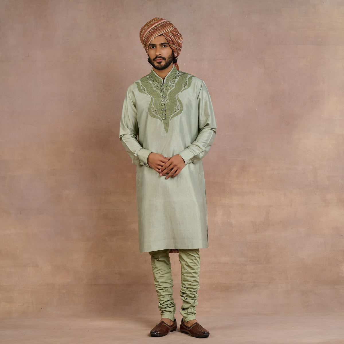 Sage Green Kurta Set | Siddi