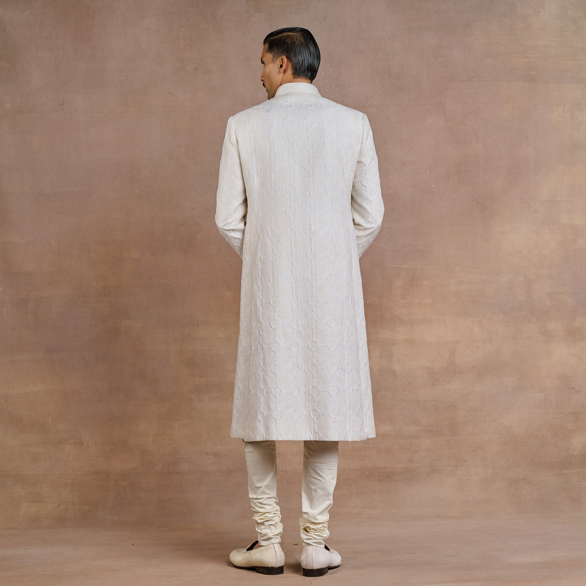 Pearl Ivory Sherwani Set | Siddi