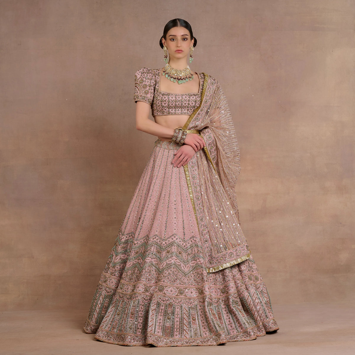 Blush Pink Lehenga Set | Siddi