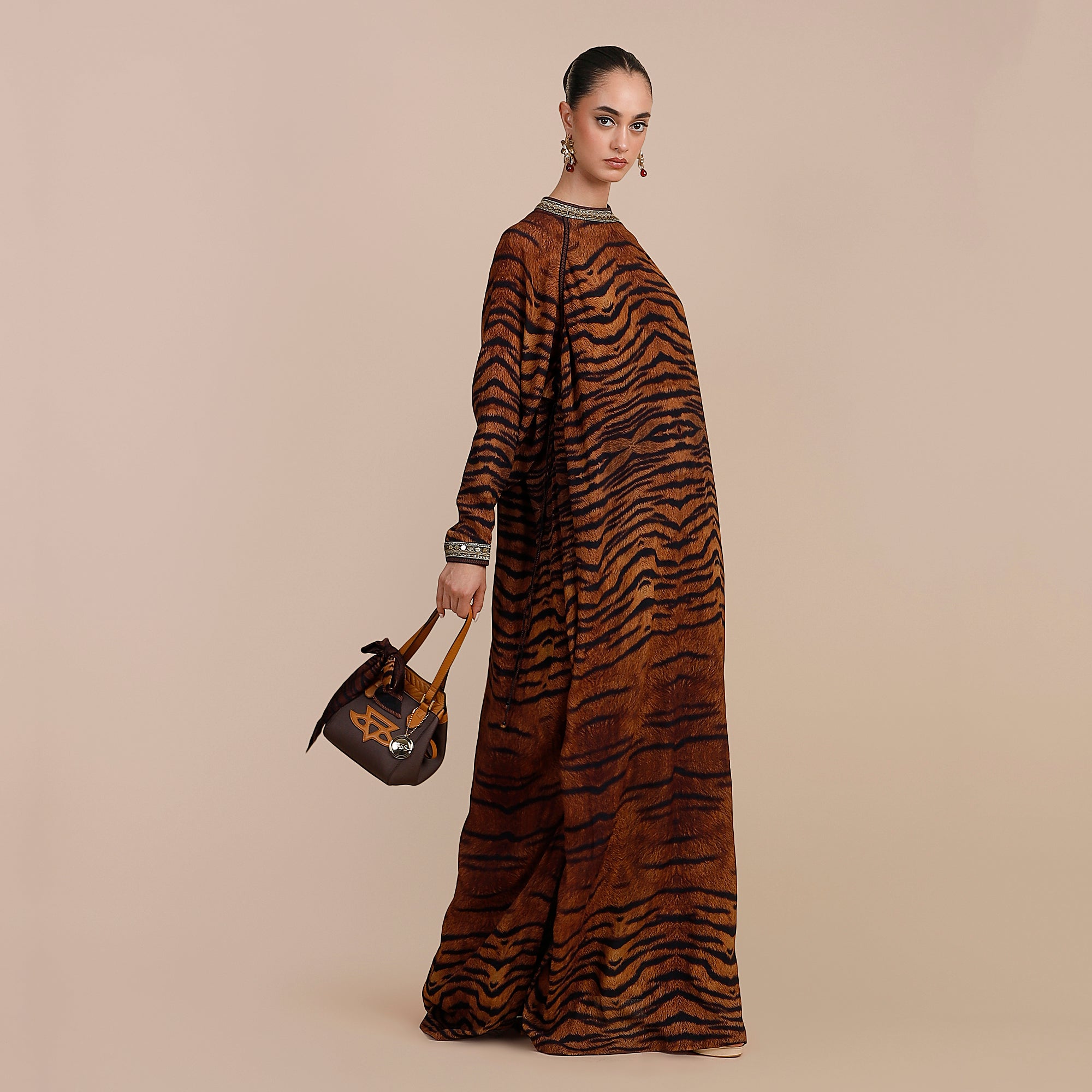 Tiger Print Kaftan | SATT