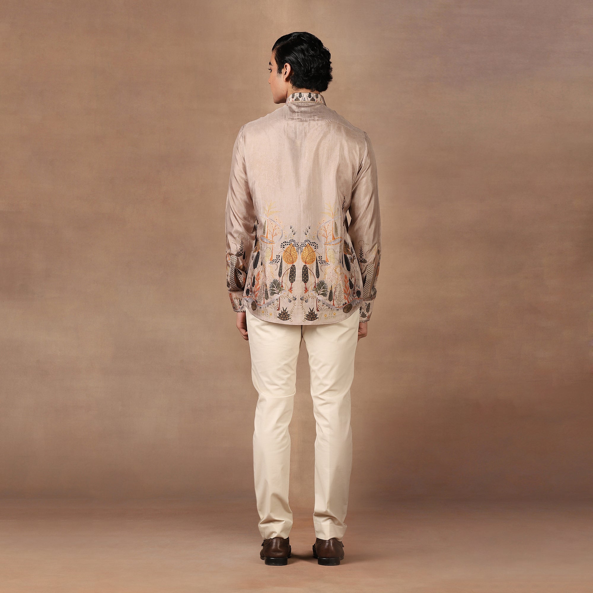 Warm Taupe Shirt | MURAQQA