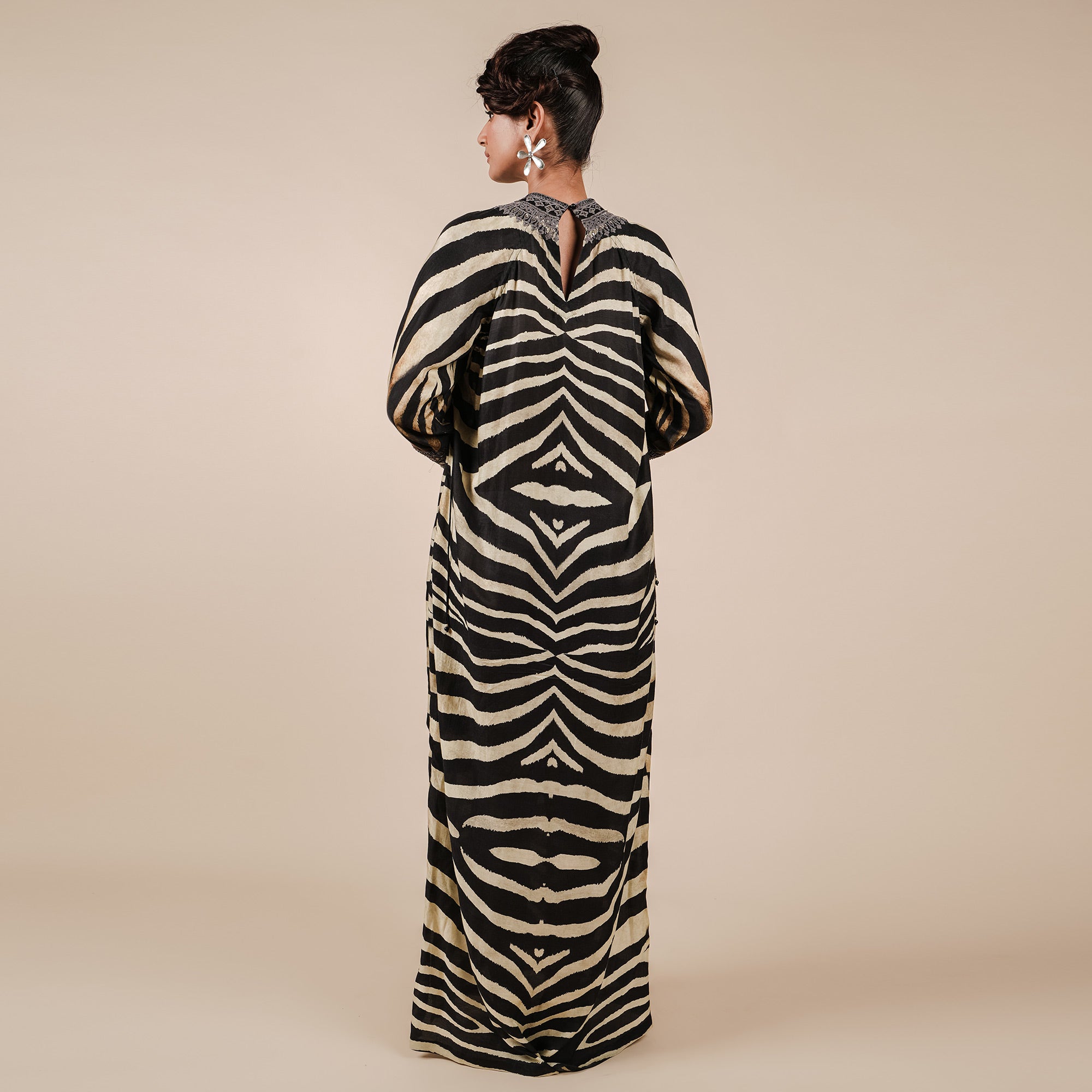 Zebra Print Kaftan | CHAR