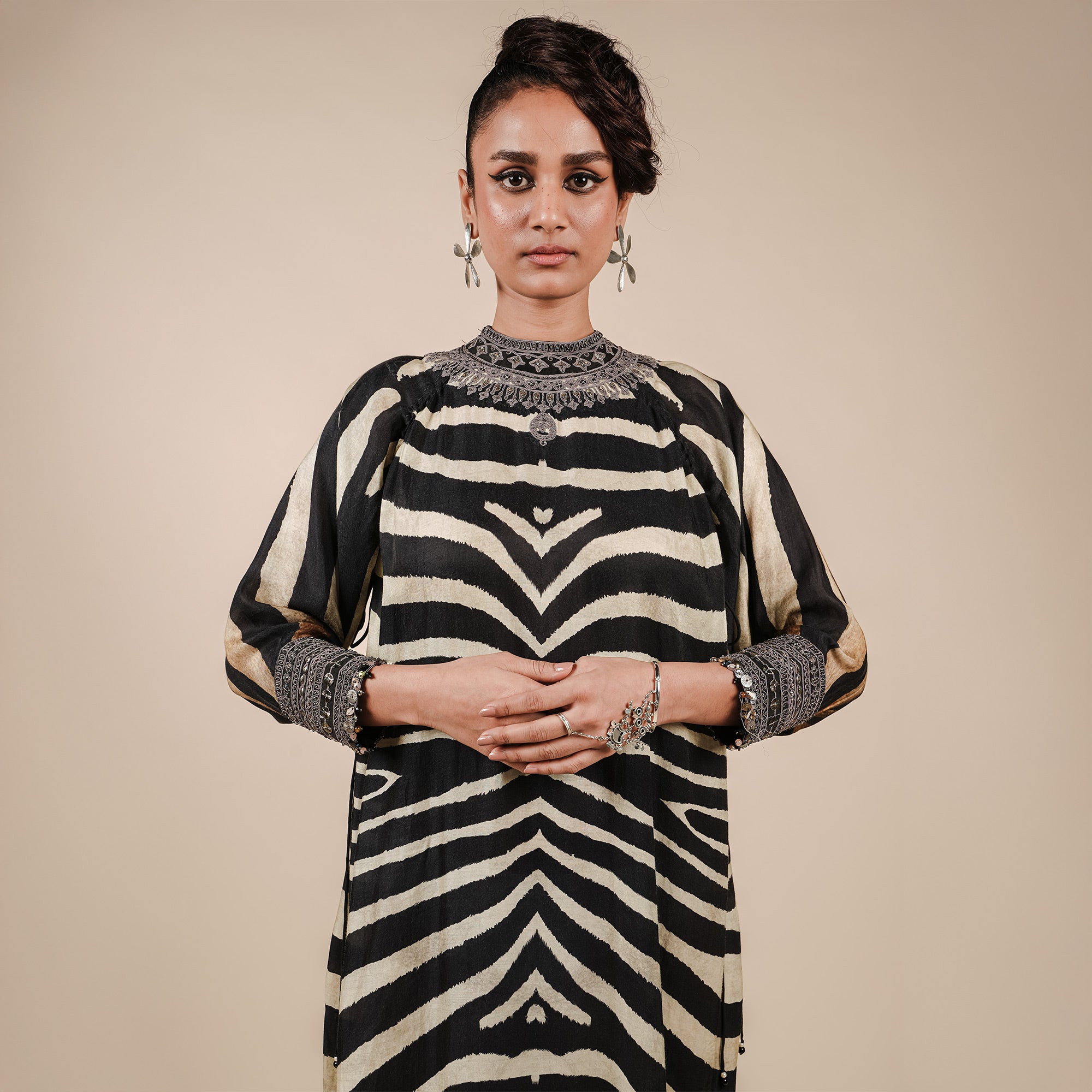 Zebra Print Kaftan | CHAR