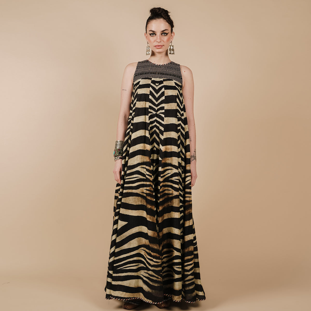 Zebra Print Maxi Dress | CHAR Zebra Print Maxi Dress | CHAR