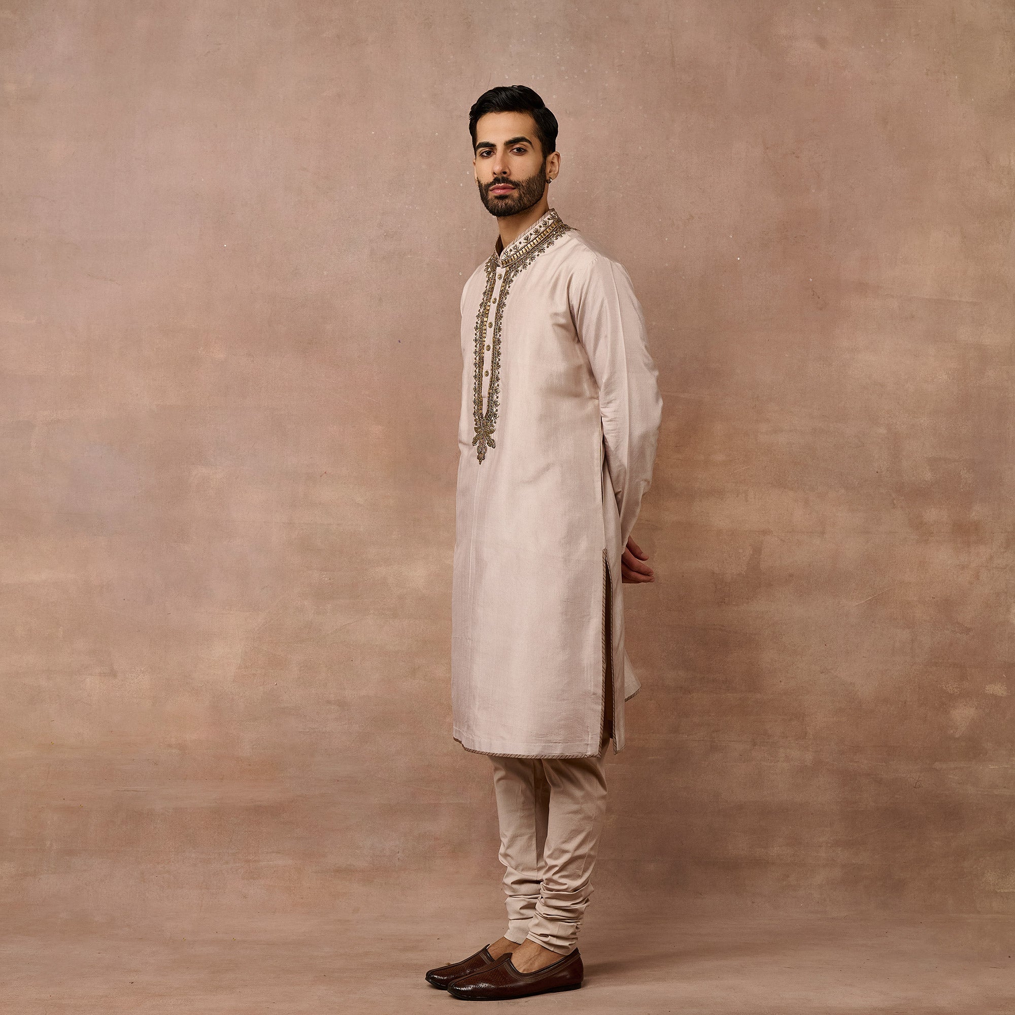 Blush Beige Kurta Set | EAST