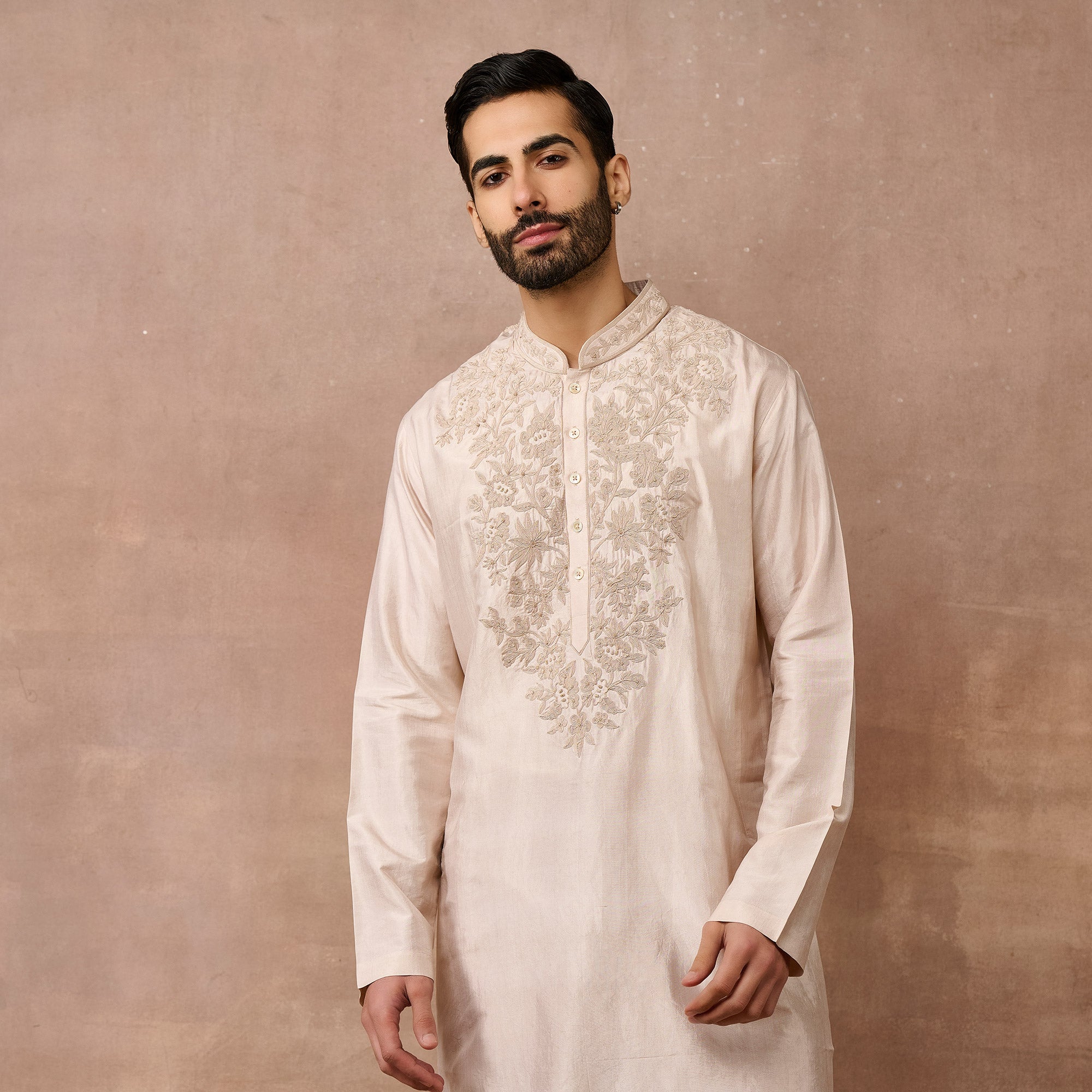 Blush Ivory Kurta Set | EAST