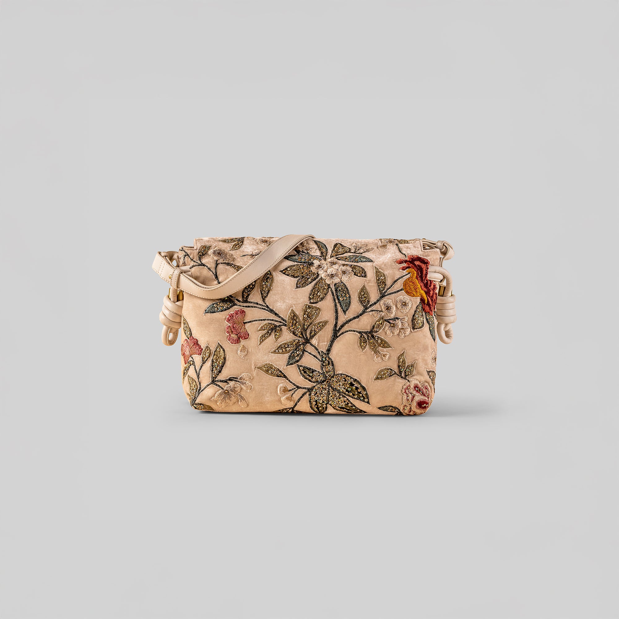 Blush Ivory Oversized Clutch Bag