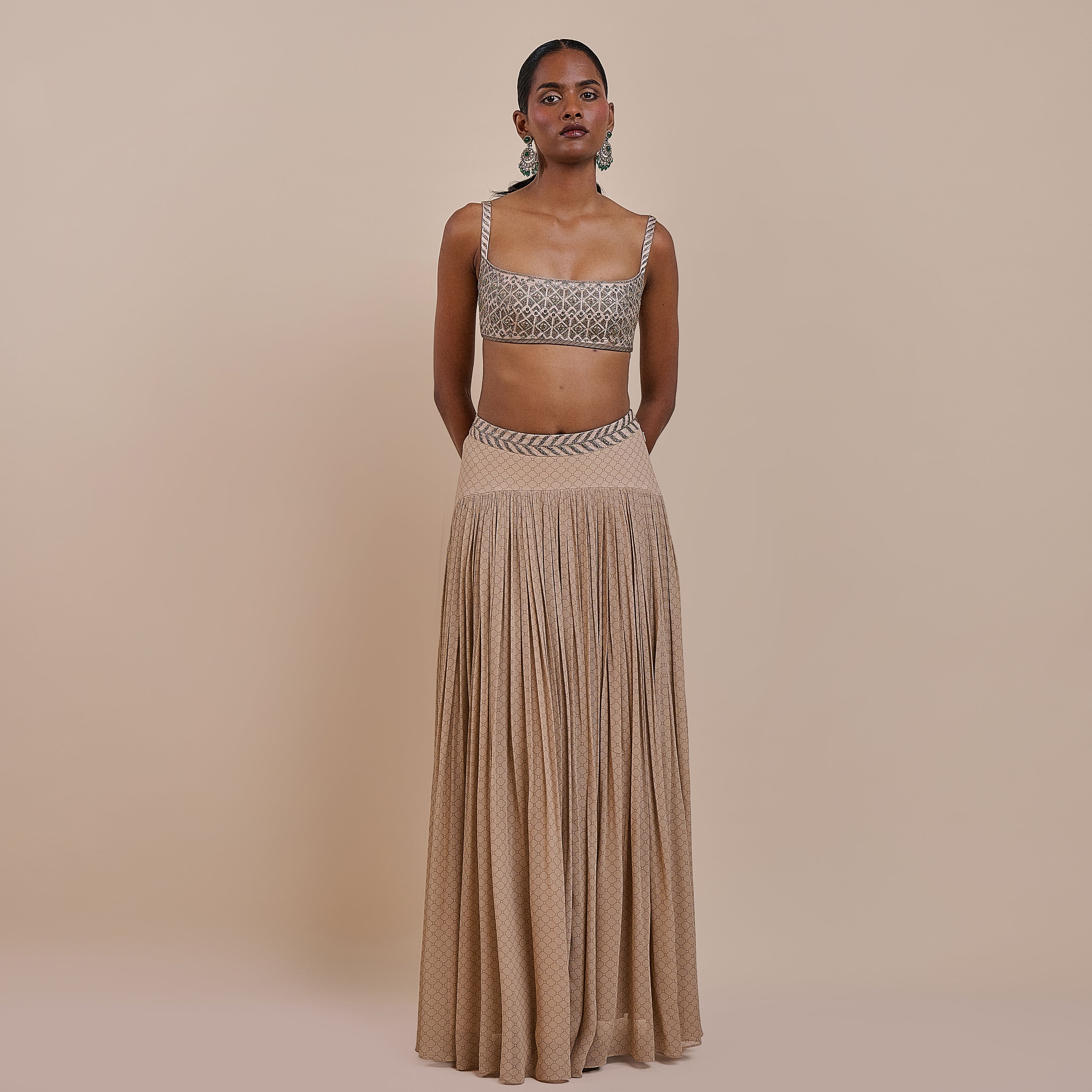 Blush Ivory Skirt Set | ATTH