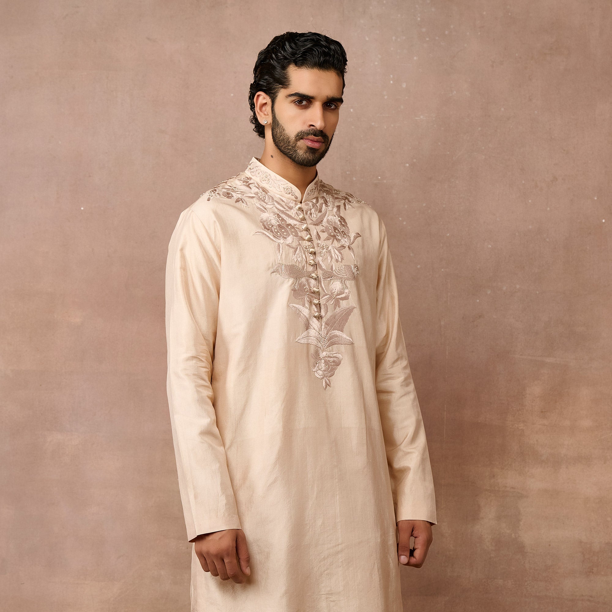 Blush Nugrey Kurta Set | EAST