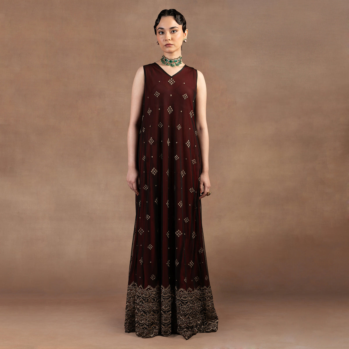 burgundy sheer dress Burgundy Sheer Dress