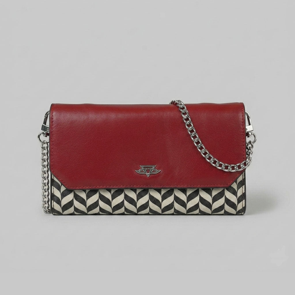 Chevron Trifold Wallet