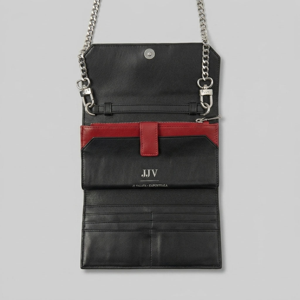 Chevron Trifold Wallet