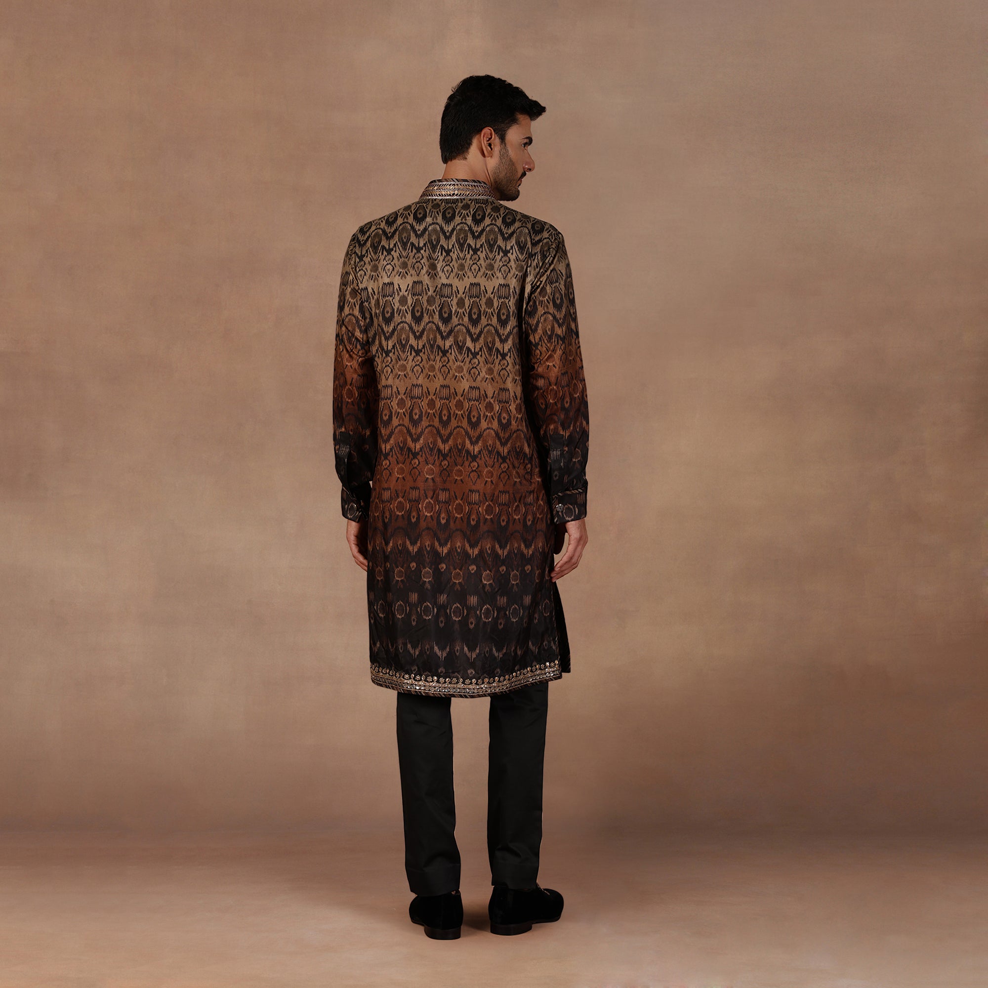 Chocolate Ombre Kurta Set | EAST