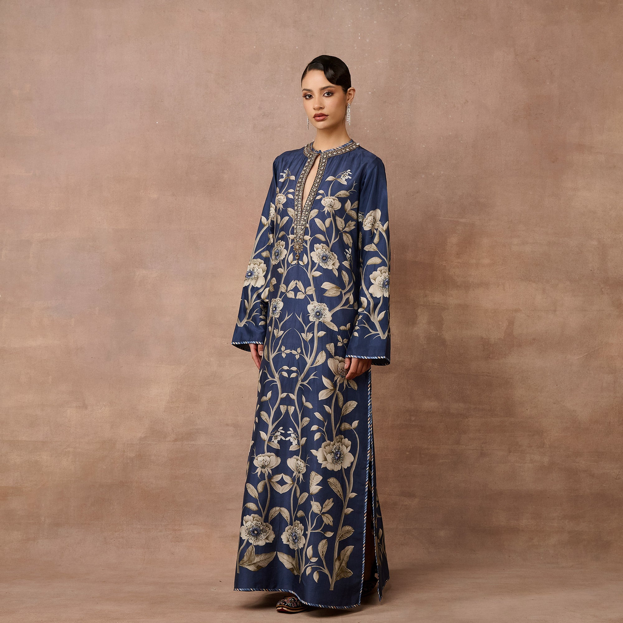Cobalt Blue Kaftan | EAST