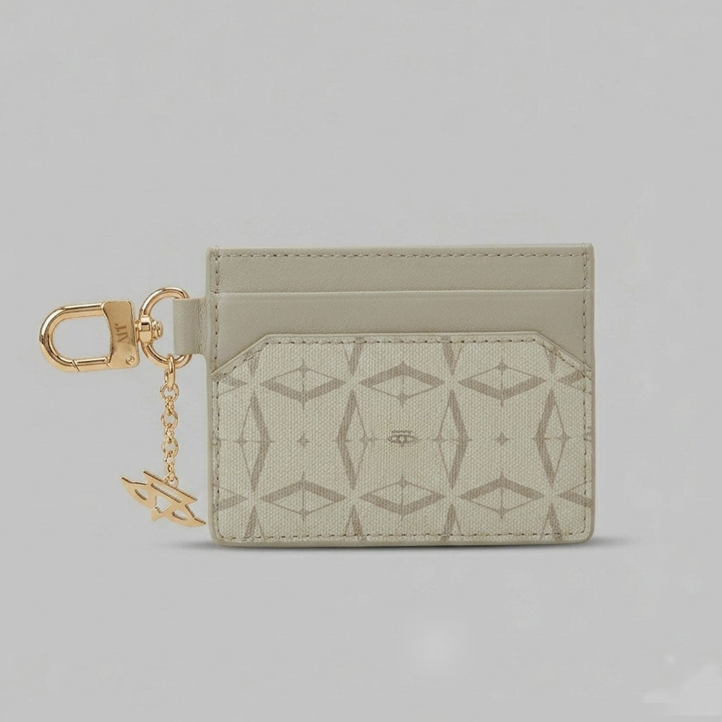 Crème Ivory Phoenix Diasun Card Holder