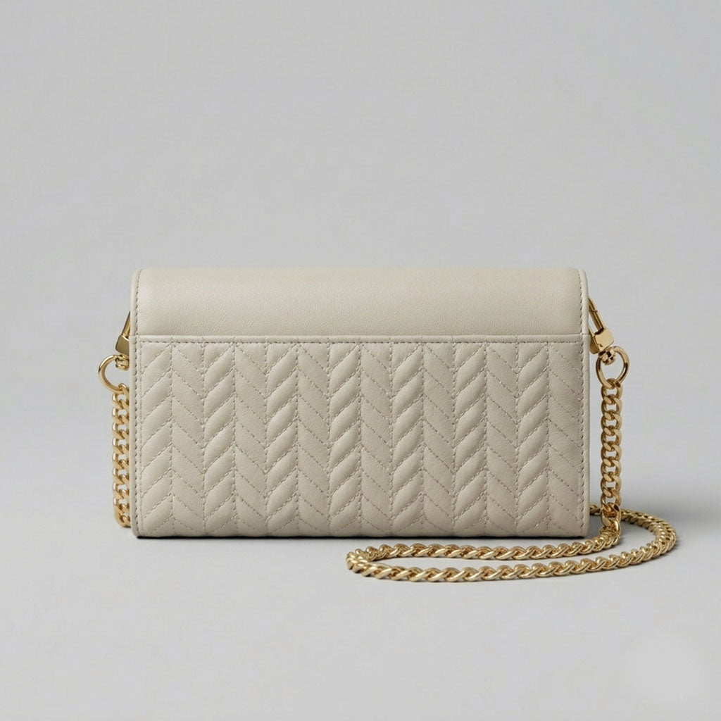 Crème Ivory Trifold Wallet