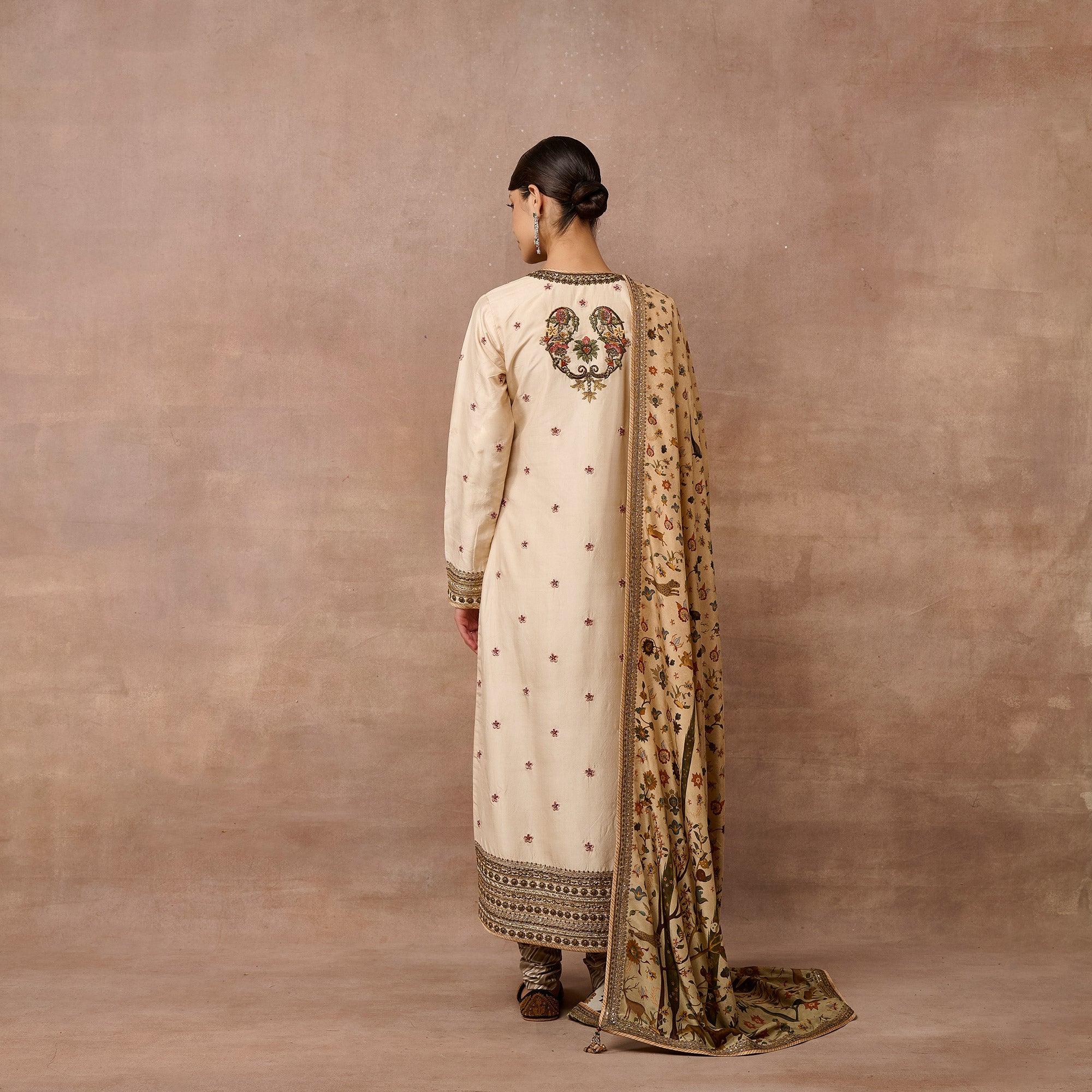 Crème Ivory - Yellow Tunic Set | EAST